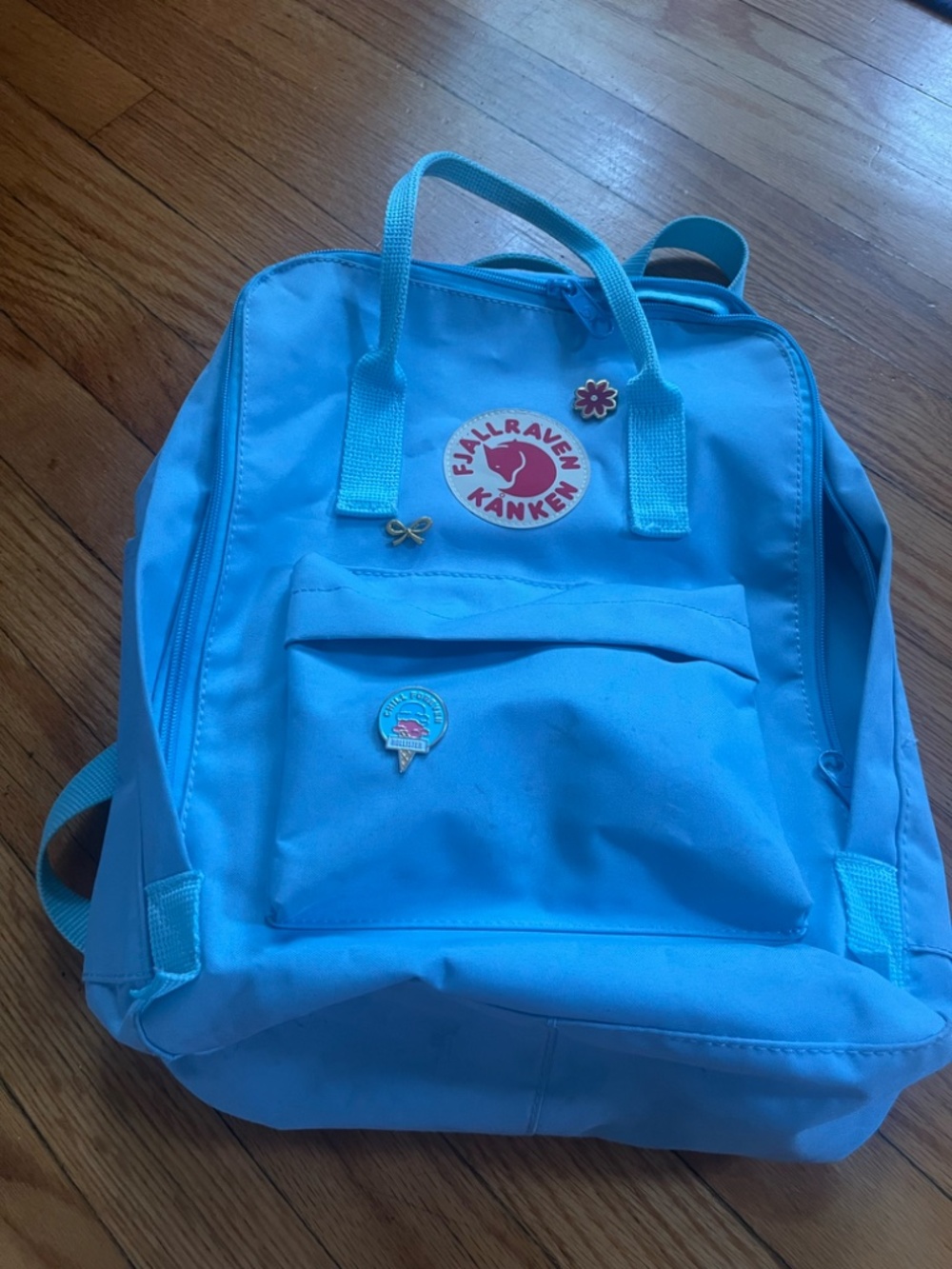 Teal/Blue fjall raven kanken